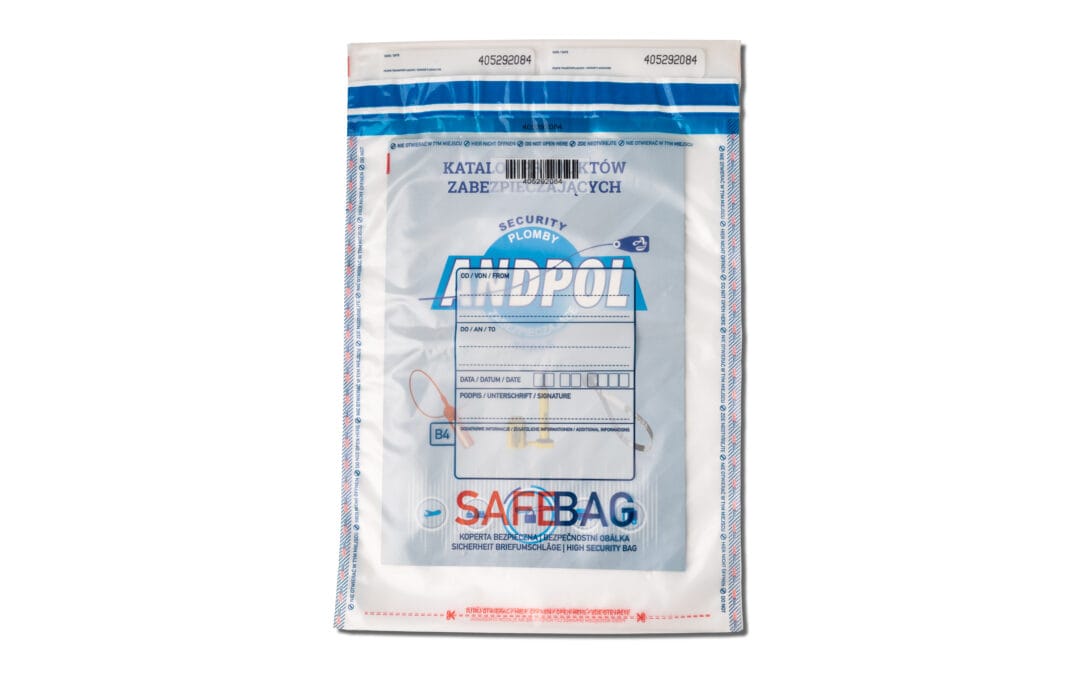 Koperta bezpieczna SafeBag B4 transparentna