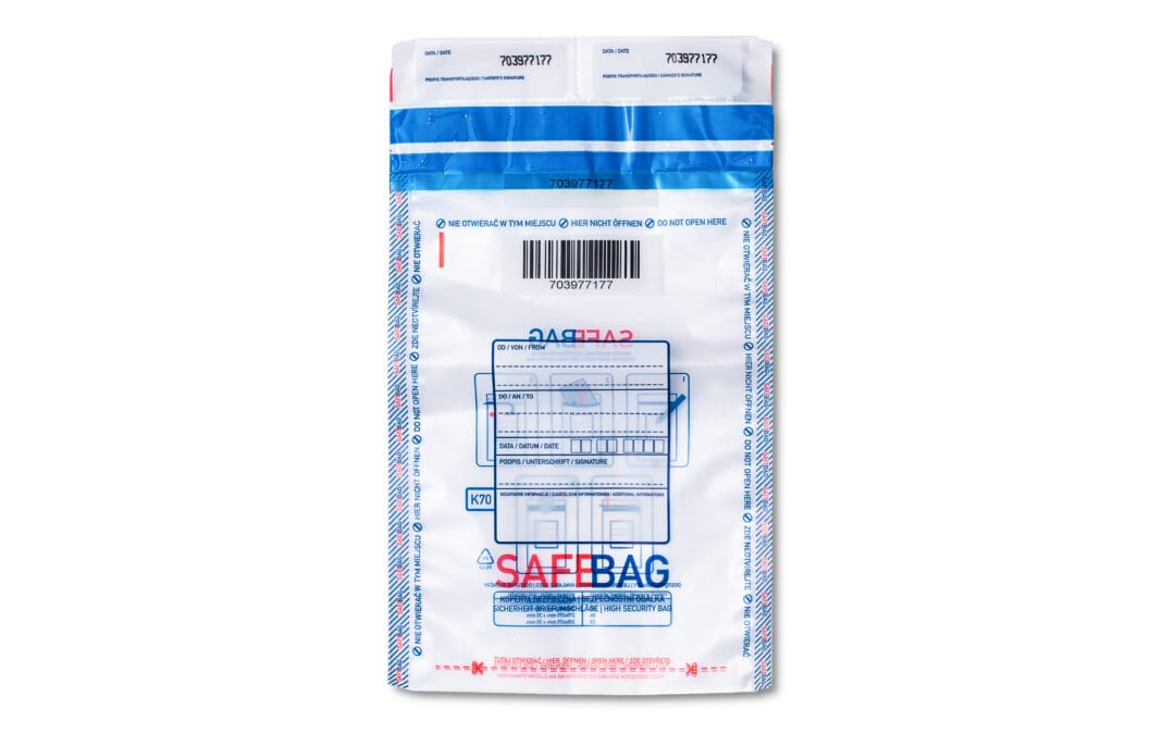 Koperta bezpieczna SafeBag K70 transparentna