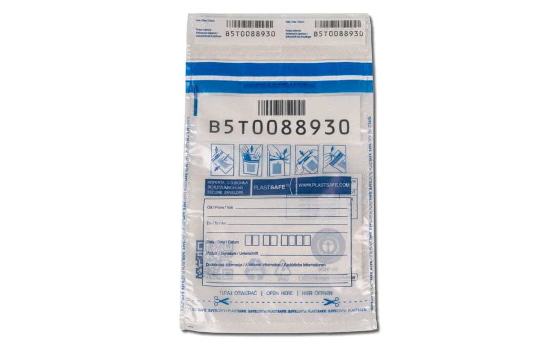 Koperta bezpieczna PlastSafe B5 transparentna